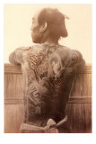 Yakuza with Tattooed Back
