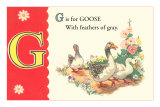 G is for Goose