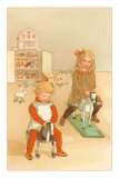 Children on Hobby Horses