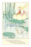 Buy Fashionable Fairies on Lily Pad at AllPosters.com