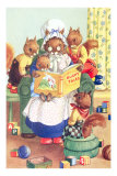 Buy Squirrel Granny Reading Bushy Tales at AllPosters.com