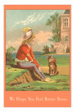 We Hope You Feel Better Soon, Boy and Cat