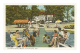 Buy Lakeside Hotel, Clear Lake, Indiana at AllPosters.com