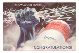 Knowledge is Power, Congratulations, Diploma, Graduation