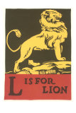 L is for Lion