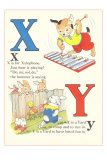 X is for Xylophone, Y is for Yard