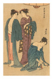 Buy Japanese Woodblock, Three Ladies at AllPosters.com