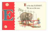 E is for Elephant