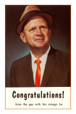 Buy Congratulations from the Guy with an Orange Tie at AllPosters.com