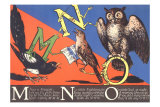 Magpie, Nightingale and Owl