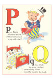 P is for Piggie, Q is for Quilt