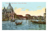 Grand Canal, Salute Church, Venice, Italy
