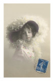 Girl in Feathered Hat