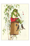 Buy Frog Playing Flute at AllPosters.com