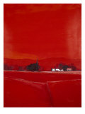 Paysage dans le Rouge