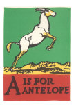 Buy A is for Antelope at AllPosters.com