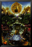 Labyrinth Falls Framed Poster