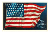 The Glorious Fourth of July, Flag