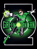 Green Lantern Fabric Poster