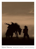 Bucking Horse Silhouette