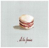 Buy Macaron &agrave; la Fraise at AllPosters.com