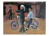 The Young Couple from Bazaar