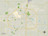 Political Map of Lubbock, TX