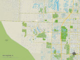 Buy Political Map of Wellington, FL at AllPosters.com