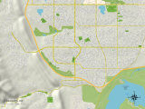 Buy Political Map of Ken Caryl, CO at AllPosters.com