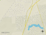 Buy Political Map of Rodney Village, DE at AllPosters.com