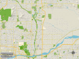 Buy Political Map of Scottsdale, AZ at AllPosters.com