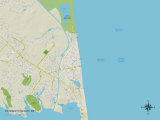 Buy Political Map of Rehoboth Beach, DE at AllPosters.com