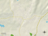 Buy Political Map of Weaver, AL at AllPosters.com