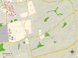 Political Map of Brookside, DE