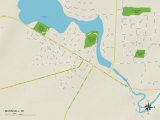 Political Map of Marshall, WI
