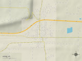Political Map of Atkins, AR
