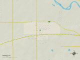 Buy Political Map of Kersey, CO at AllPosters.com