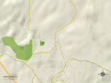 Political Map of Brookside, AL