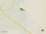 Buy Political Map of Littletown, AZ at AllPosters.com