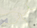 Political Map of Marshall, AR