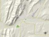 Buy Political Map of Meeker, CO at AllPosters.com