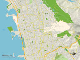 Buy Political Map of Berkeley, CA at AllPosters.com