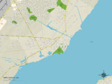 Buy Political Map of New Castle, DE at AllPosters.com