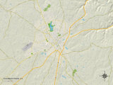 Political Map of Elizabethtown, KY
