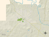 Buy Political Map of Yelm, WA at AllPosters.com