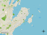 Buy Political Map of Marblehead, MA at AllPosters.com