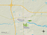 Political Map of Marshall, MI