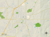 Buy Political Map of Liberty, MO at AllPosters.com