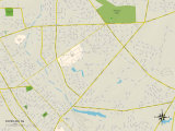 Political Map of Echelon, NJ