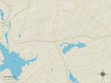 Political Map of Stetson, ME